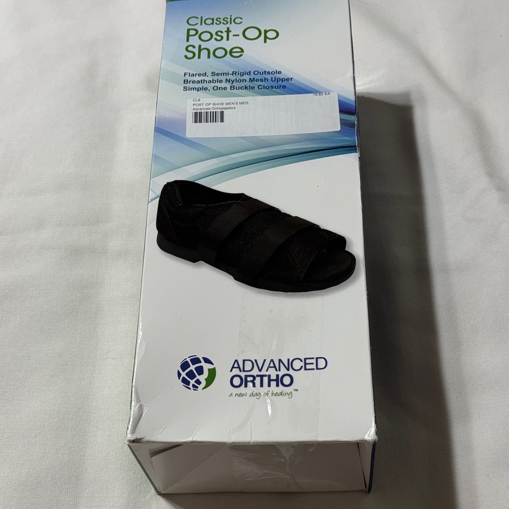 Advanced Ortho Black Post-Op Shoe NWT Unisex/Crossposted